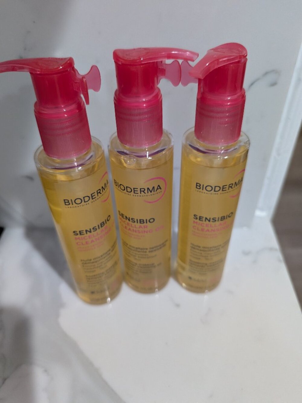 Bioderma sensibio micellar cleansing oil new trio